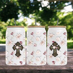 16 oz CAN TUMBLER WITH BAMBOO LID